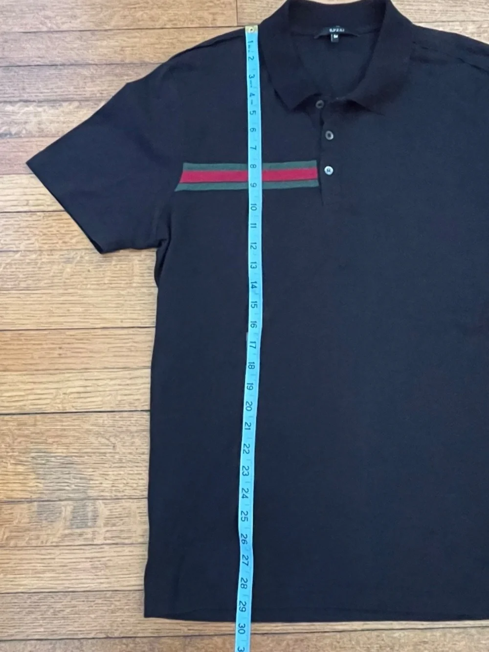 Gucci Web Stripe Polo Shirt - EUC